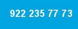 922 235 77 73 922 235 77 73